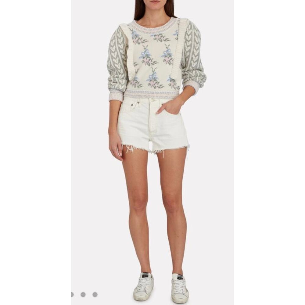 AGOLDE Parker Cut-Off Denim Shorts, Size 29 - Picture 14 of 14